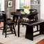 Hurley-7 Pc Counter Ht Table Set