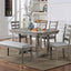 Laquila-7 Pc Dining Table Set