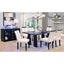 Luminar-7 Pc Dining Table Set