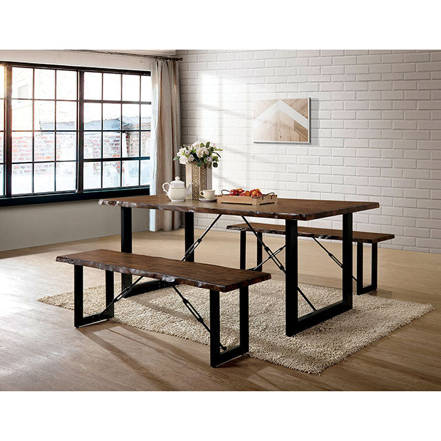 Dulce-6 Pc Dining Table Set w/ Bench
