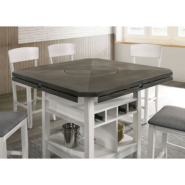 Stacie-7 PC Dining Table Set