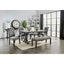 Alfred-6 Pc Dining Table Set w/ Bench
