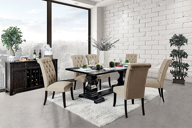 Nerissa-7 Pc Dining Table Set