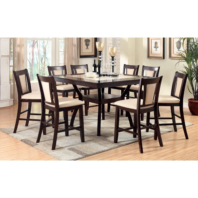 Brent-7 Pc Counter Ht Table Set