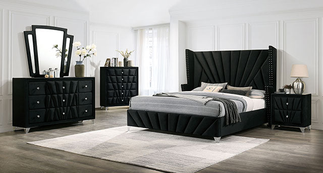 Carissa-4 Pc Queen Bedroom Set
