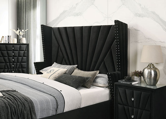 Carissa-5 Pc Queen Bedroom Set