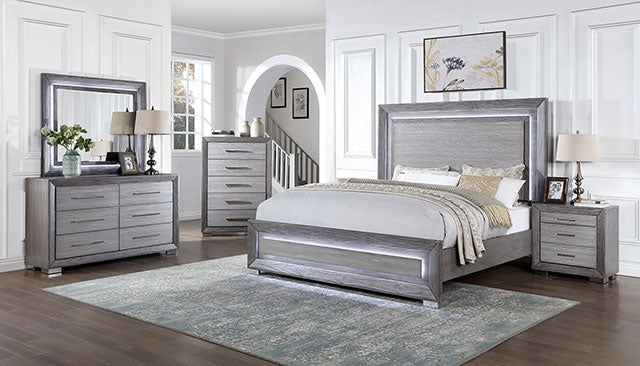 Raiden-4 Pc Queen Bedroom Set