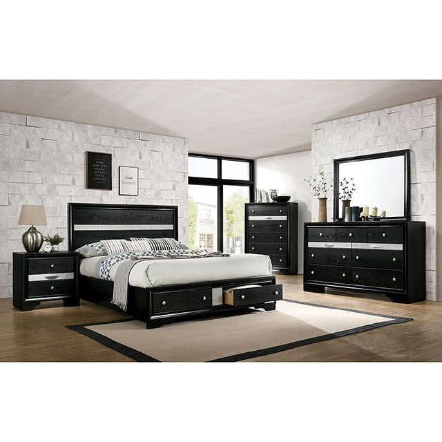 Chrissy-4 Pc Queen Bedroom Set