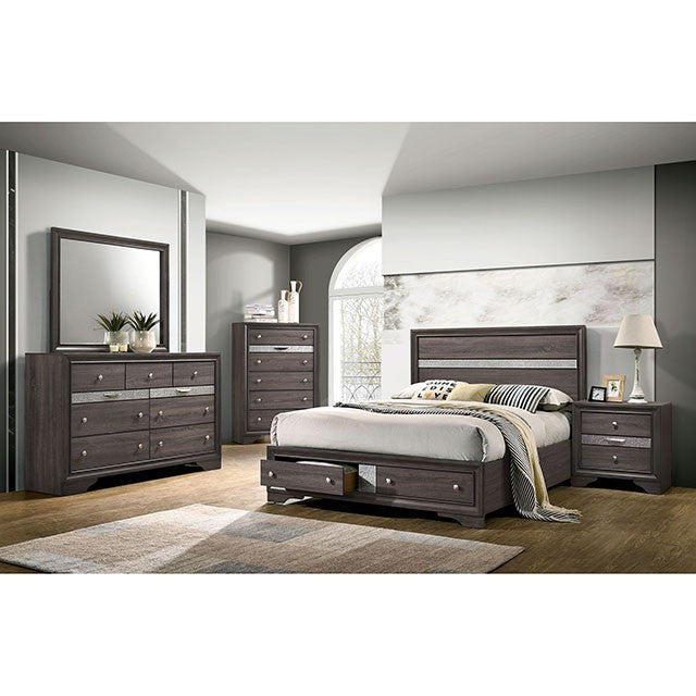 Chrissy-4 Pc Queen Bedroom Set