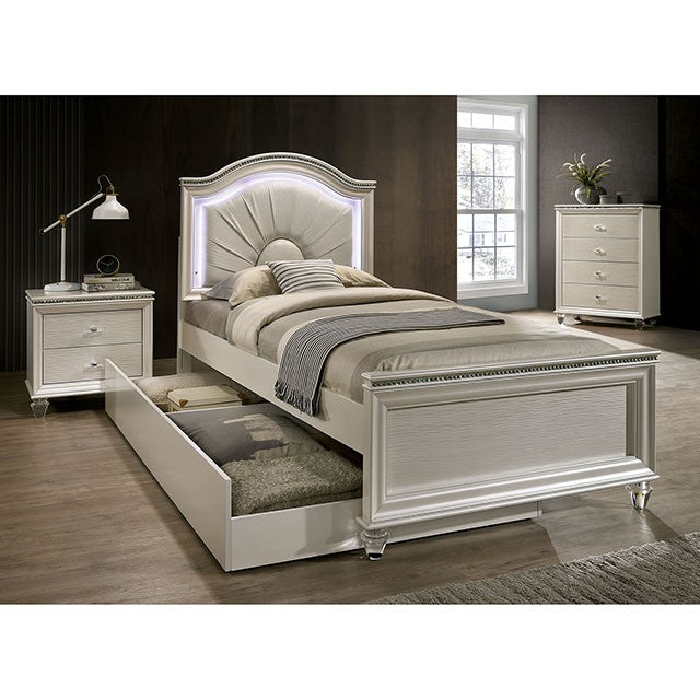 Allie-4 Pc Twin Bedroom Set w/ Trundle