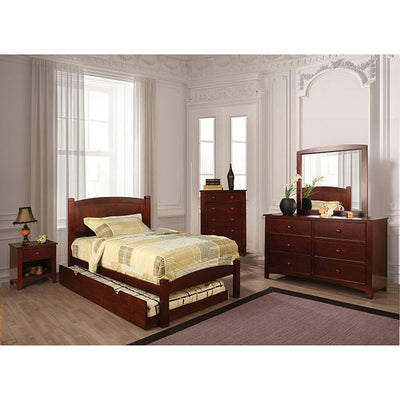 Cara-4 Pc Twin Bedroom Set