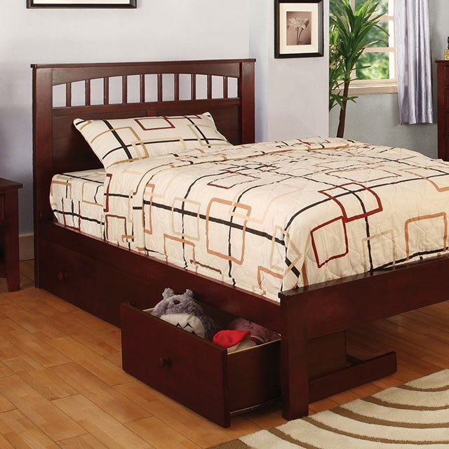 Carus-4 Pc Twin Bedroom Set