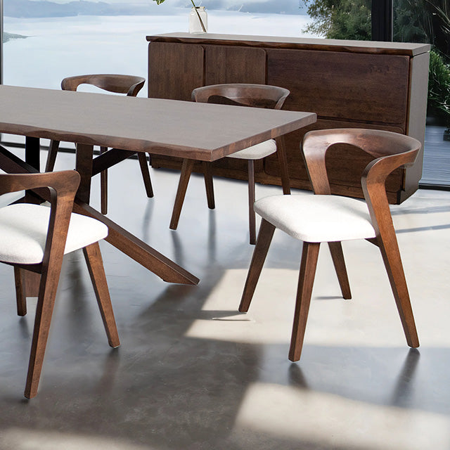 Logstor-7 Pc Dining Table Set