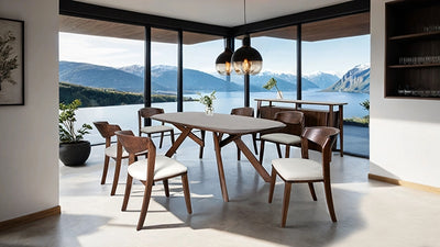 Sargans-7 Pc Dining Table Set