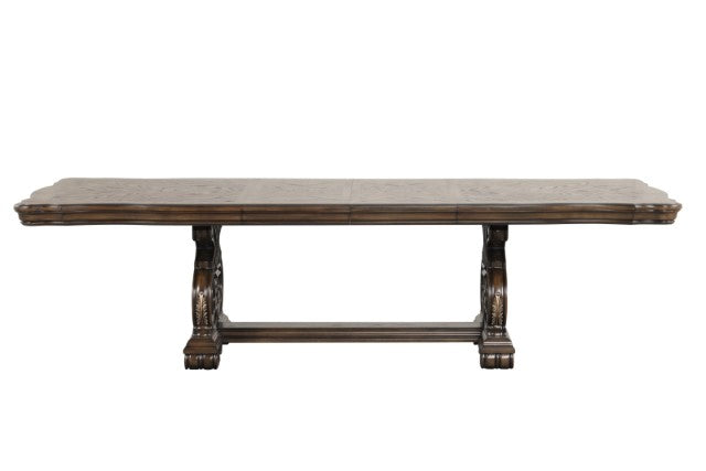 Leovanni-9 Pc Dining Table Set