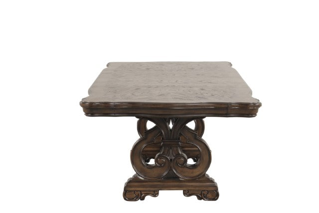 Leovanni-9 Pc Dining Table Set