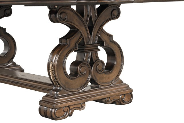 Leovanni-9 Pc Dining Table Set