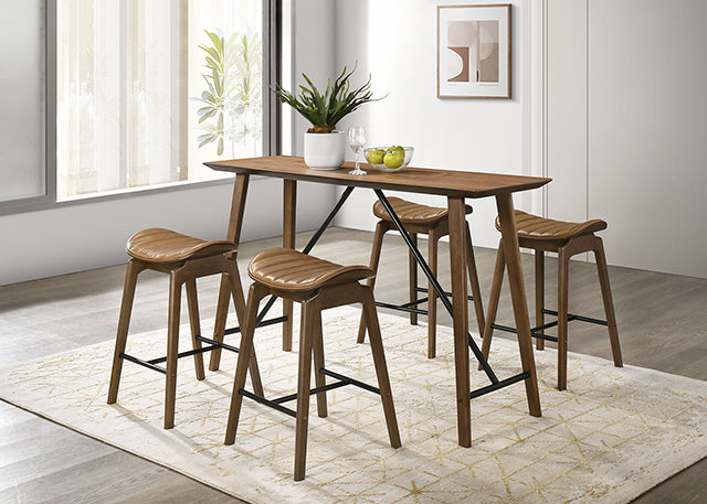 Klamath-5 Pc Counter Ht Table Set