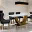Portanova-7 Pc Dining Table Set