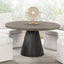 Broager-5 Pc Dining Table Set (White Caster Chairs)