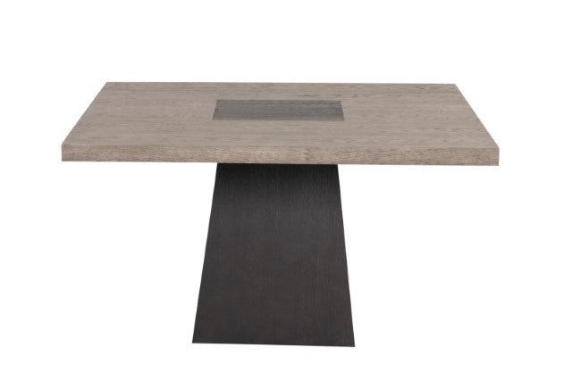 Broager-5 Pc Dining Table Set (White Caster Chairs)