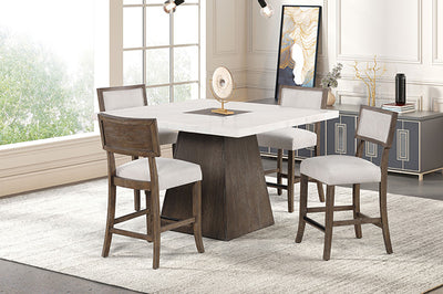 Grasten-5 Pc Counter Ht Table Set