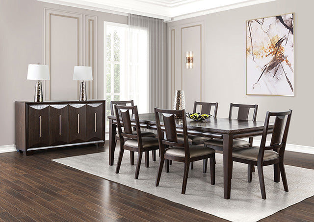 Hinwitz-7 Pc Dining Table Set