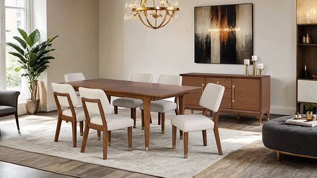 Hepburne-7 Pc Dining Table Set