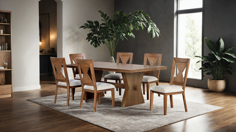 Johannes-7 Pc Dining Table Set
