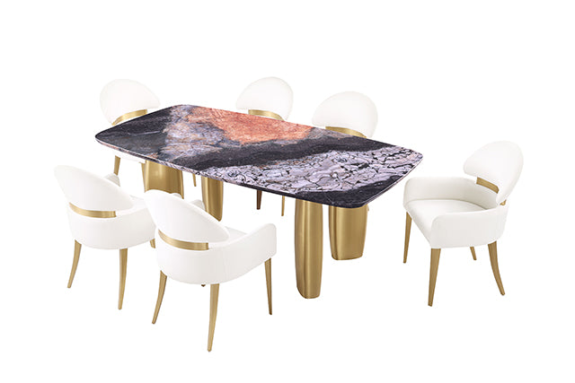 Northolt-7 Pc Dining Table Set