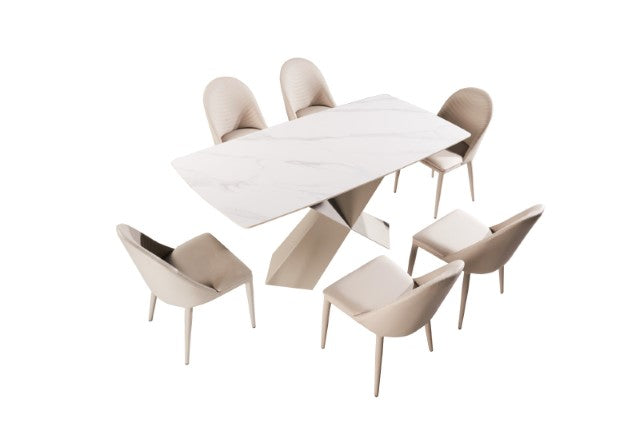 Lenvik-7 Pc Dining Table Set