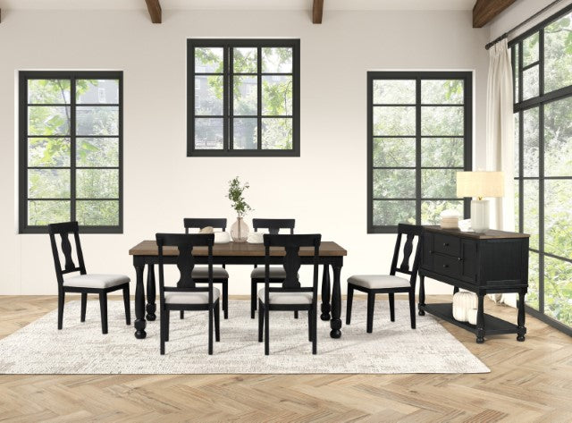 Neue Mills-7 Pc Dining Table Set