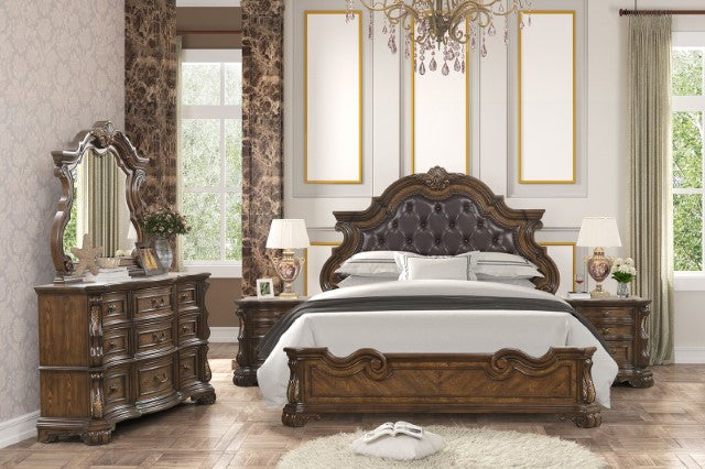 Leovanni-5 Pc Queen Bedroom Set