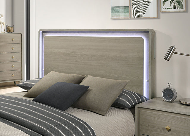 Rainier-5 Pc Queen Bedroom Set (Panel HB)