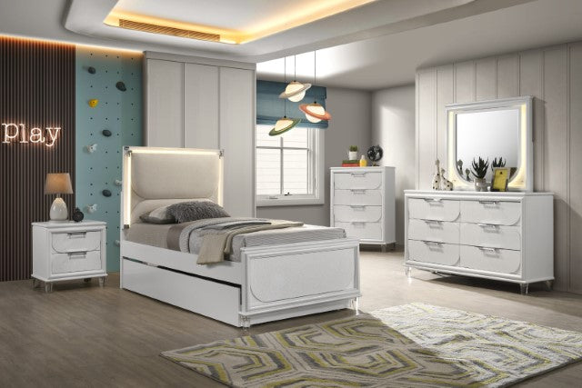 Lareina-4 Pc Twin Bedroom Set