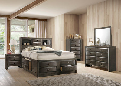 Zosimo-4 Pc Queen Bedroom Set