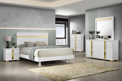 Lillestrom-5 Pc Queen Bedroom Set