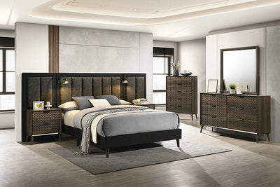 Chalfont-4 Pc Queen Bedroom Set w/ Panels