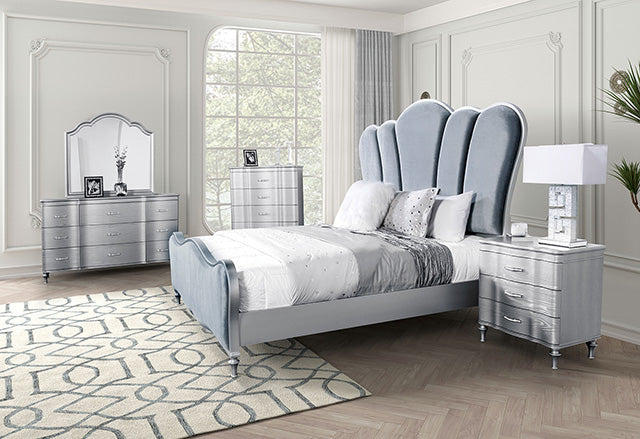 Melodi Parc-5 Pc Queen Bedroom Set