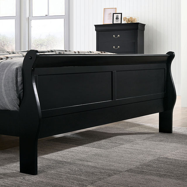 Louis Philippe-5 Pc Queen Bedroom Set