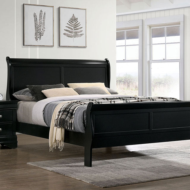 Louis Philippe-5 Pc Queen Bedroom Set