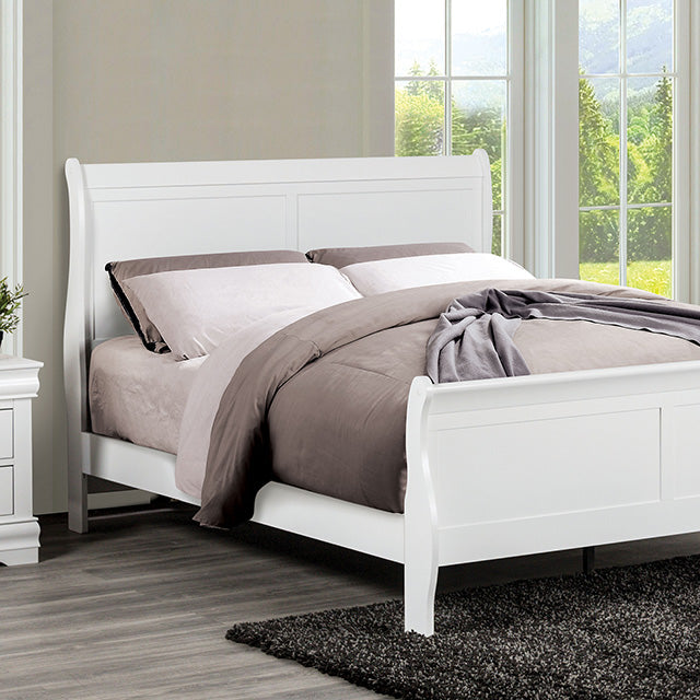 Louis Philippe-4 Pc Queen Bedroom Set