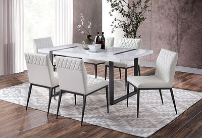 Alessia-7 Pc Dining Table Set