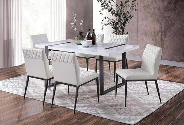 Alessia-7 Pc Dining Table Set