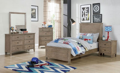 Vevey-4 Pc Twin Bedroom Set