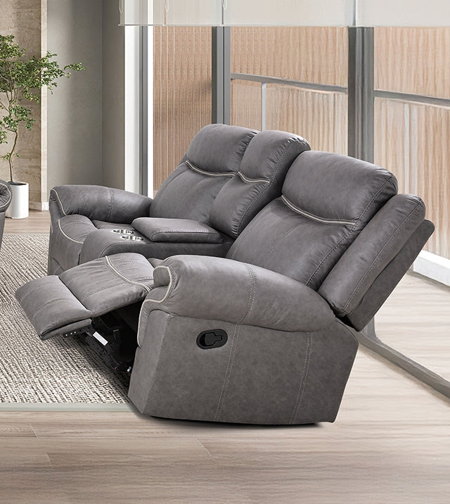 Agata-Glider Recliner Loveseat