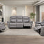 Agata-Glider Recliner Loveseat