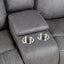 Agata-Glider Recliner Loveseat