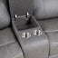 Agata-Glider Recliner Loveseat