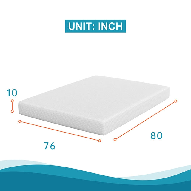 Artemisia-10" Cal.King Memory Foam Mattress